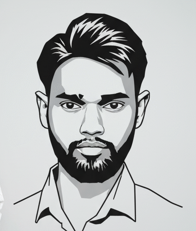 kishor charcoal sketch